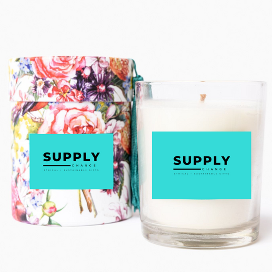 Natural Soy Wax Candle - Floral Medley